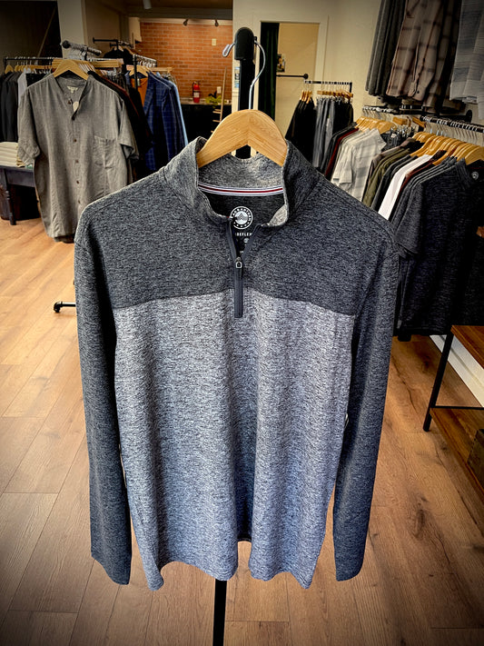 Grey Quarter Zip