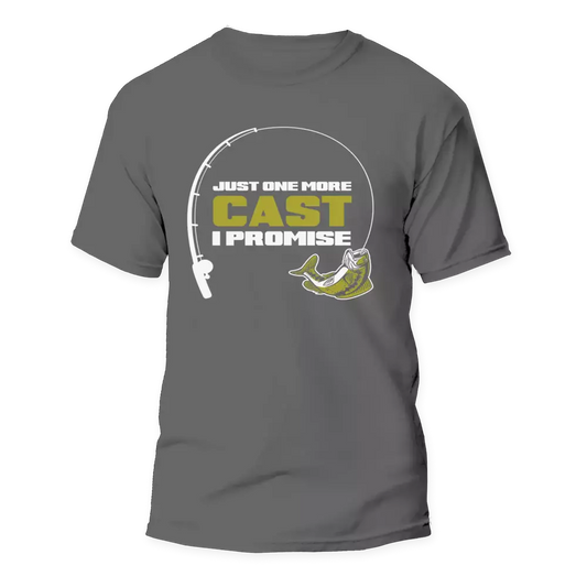 Just One More Cast Man T-Shirt