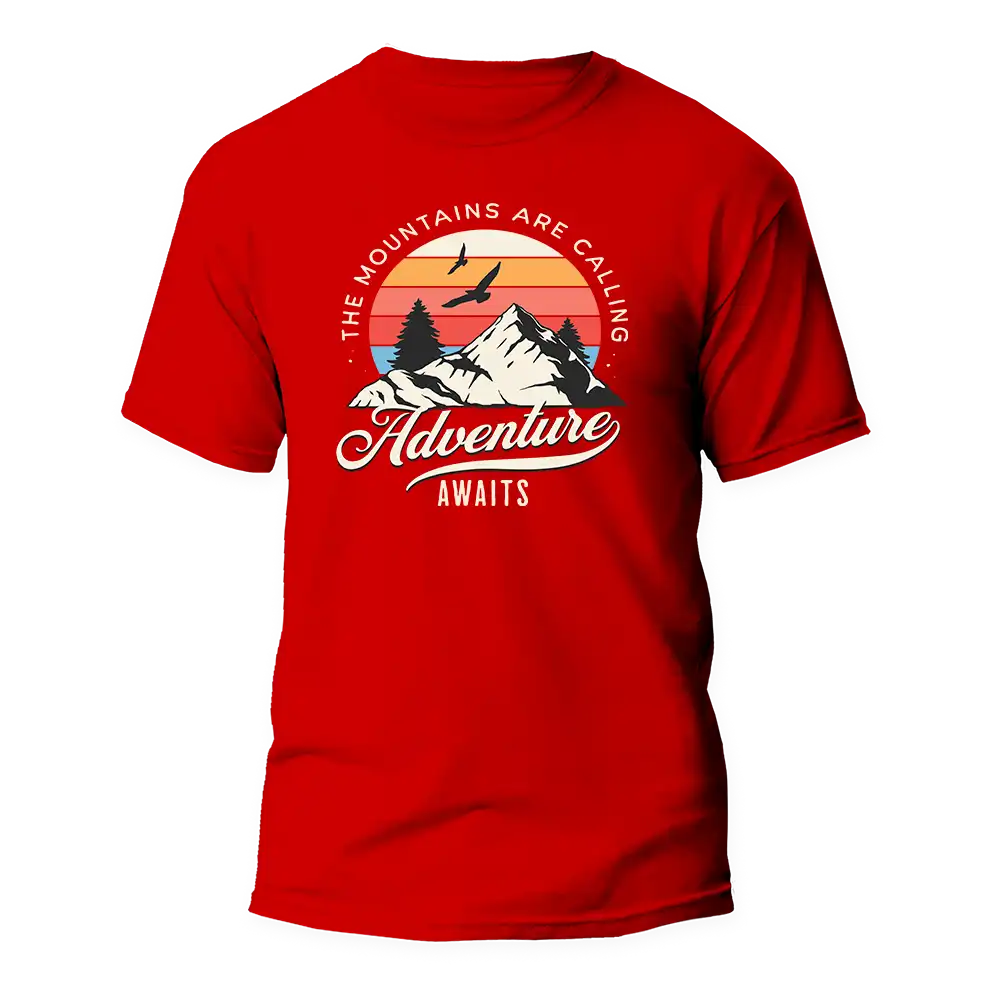 The Mountains Are Calling Man T-Shirt