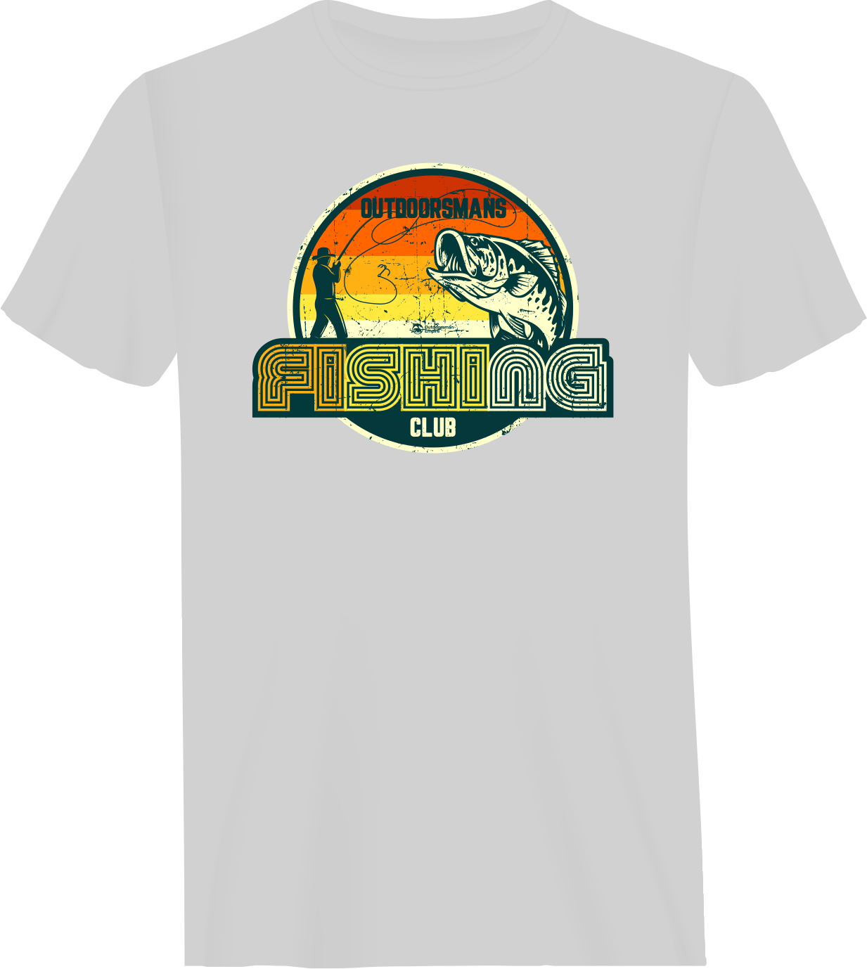 Outdoorsman Fishing Club 80 Man T-Shirt