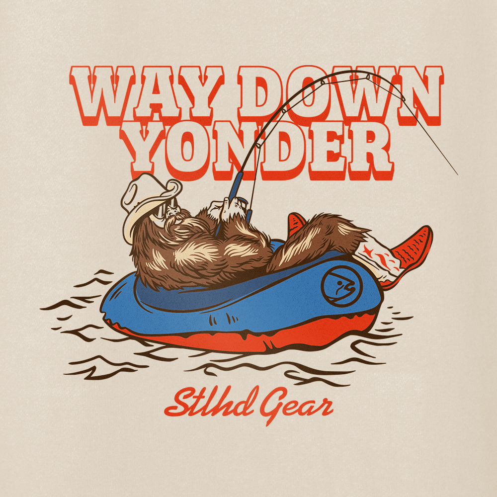 STLHD Way Down Yonder Premium Hoodie
