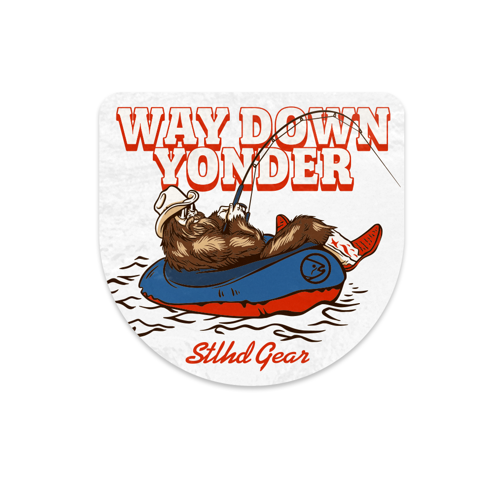 STLHD Way Down Yonder Sticker