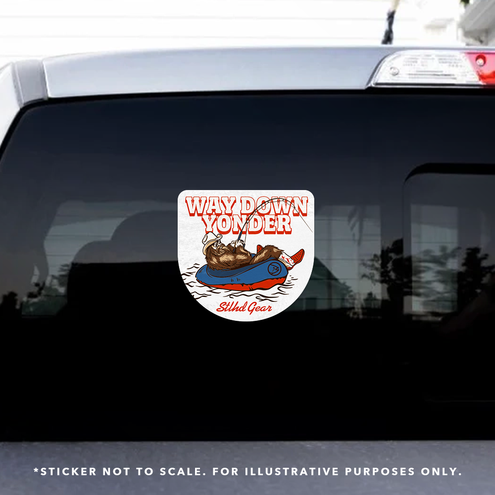 STLHD Way Down Yonder Sticker