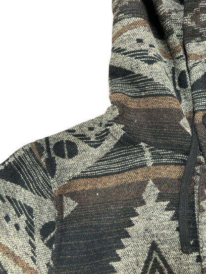 Jacquard Navajo Henley Hoodie