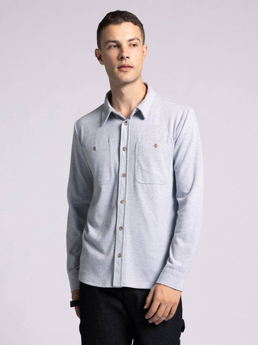 DISCOVERY SHIRT -GREY HEATHER