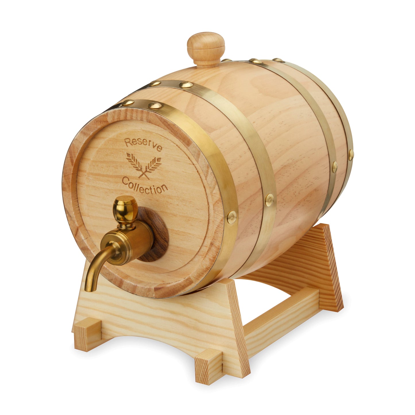 Whiskey Barrel Drink Dispenser