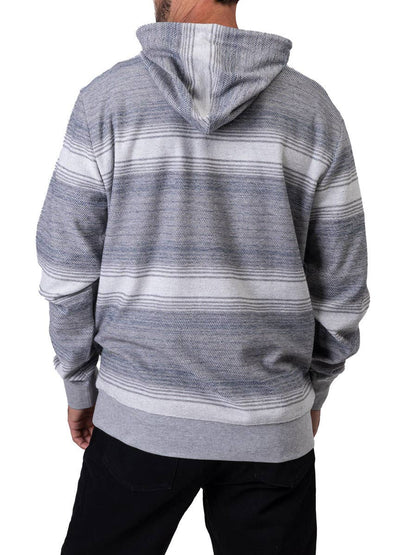 STRIPE FRENCH TERRY HOODIE