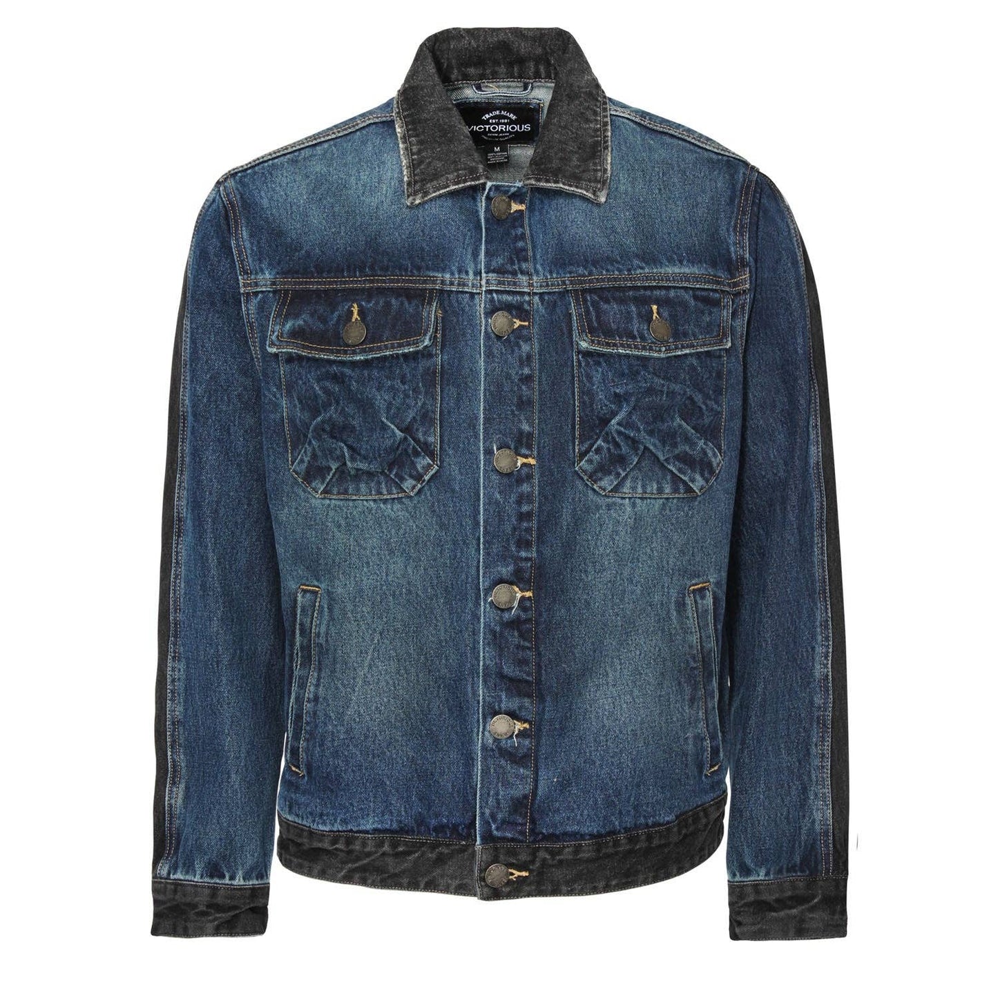 TWO TONE DENIM JACKET