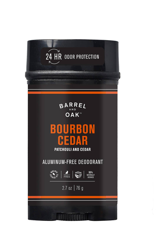 24-Hour Deodorant - Bourbon Cedar 2.7 oz