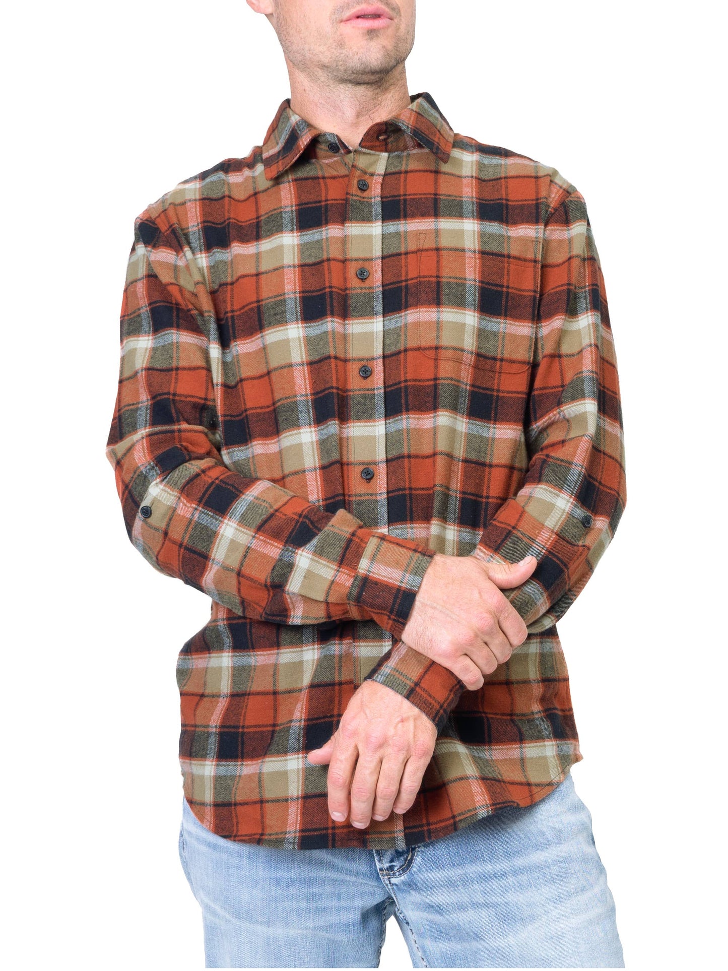 PLAID FLANNEL SHIRT